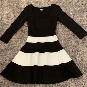 Brand new bebe long sleeves dress
